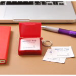 LLAVERO CONTENEDOR CON 10 PADS BLANCO PC-006B ( PC-006 / PC006 /  ) - Image 2