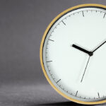 RELOJ DE PARED VERA GRIS PD-006G ( PD-006 / PD006 / PARED Y ESCRITORIO ) - Image 2