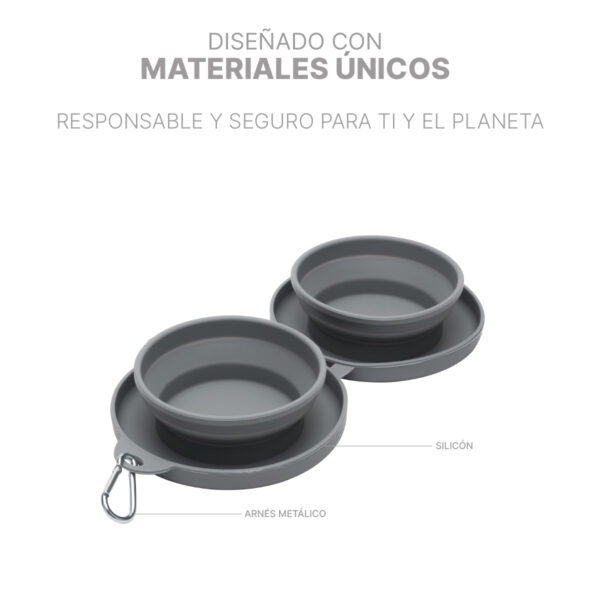 PLATO SCOGLITTI GRIS PT-010G ( PT-010 / PT010 /  ) - Imagen 6