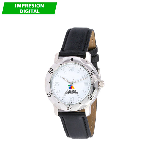 RELOJ DE PULSO NEGRO CABALLERO RP-001N ( RP-001 / RP001 / RELOJES DE PULSO ) - Imagen 2