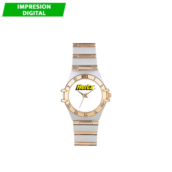RELOJ DE PULSO PLATA CABALLERO RP-024 ( RP-024 / RP024 / RELOJES DE PULSO ) - Imagen 2