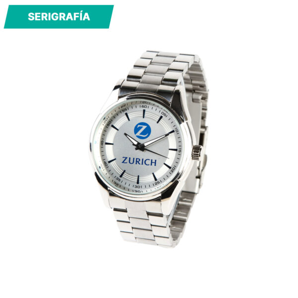RELOJ DE PULSO PLATA CABALLERO RP-049 ( RP-049 / RP049 / RELOJES DE PULSO ) - Imagen 4
