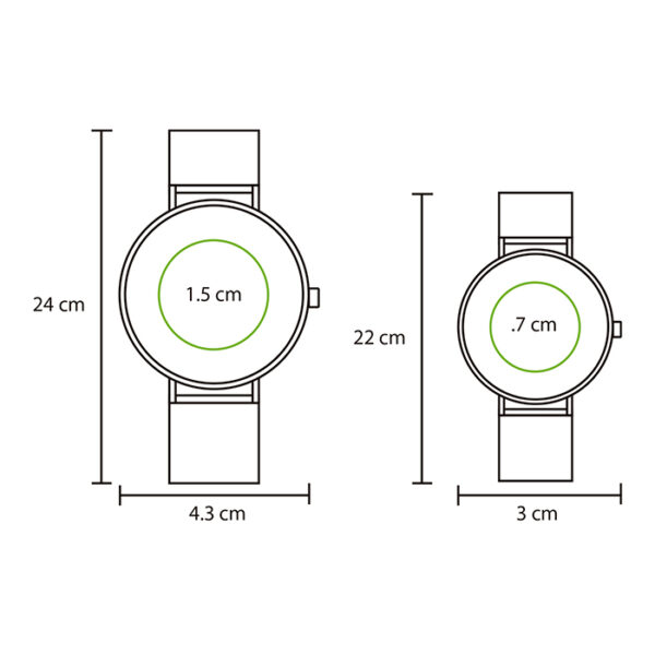 RELOJ DE PULSO NEGRO DAMA RP-056DN ( RP-056 / RP056 / RELOJES DE PULSO ) - Imagen 6