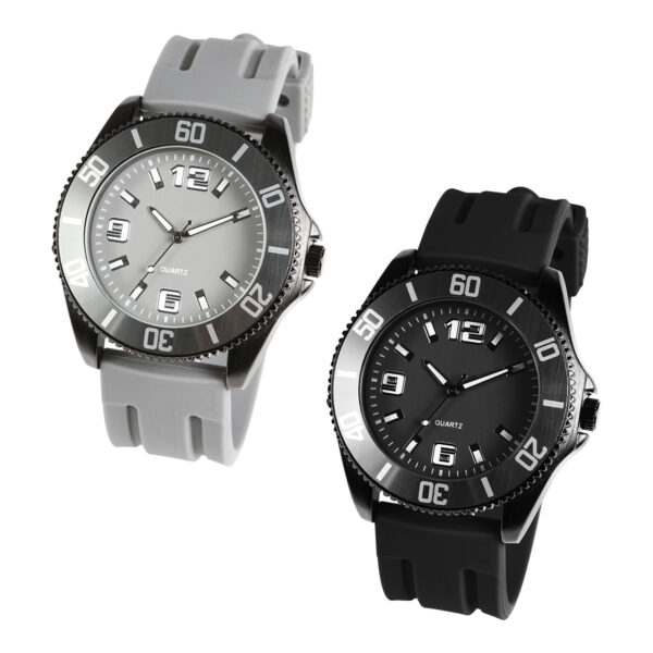 RELOJ DE PULSO GRIS RP-058G ( RP-058 / RP058 / RELOJES DE PULSO ) - Imagen 3