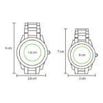 RELOJ DE PULSO DORADO CABALLERO RP-059 ( RP-059 / RP059 / RELOJES DE PULSO ) - Image 3