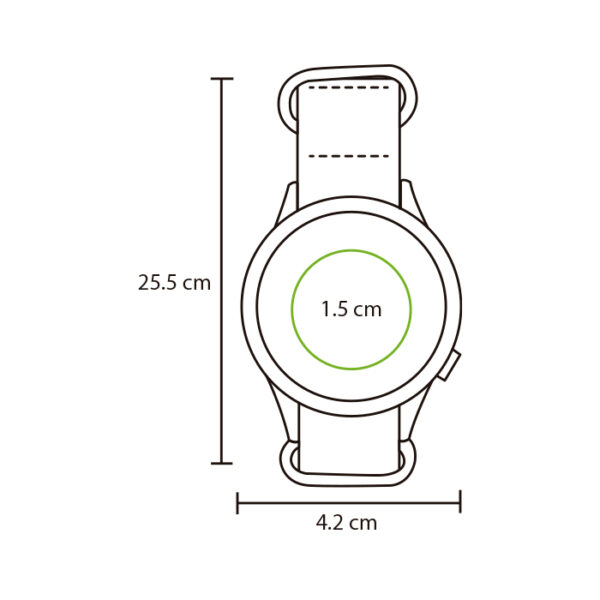 RELOJ DE PULSO AZUL MARINO RP-062A ( RP-062 / RP062 / RELOJES DE PULSO ) - Imagen 3