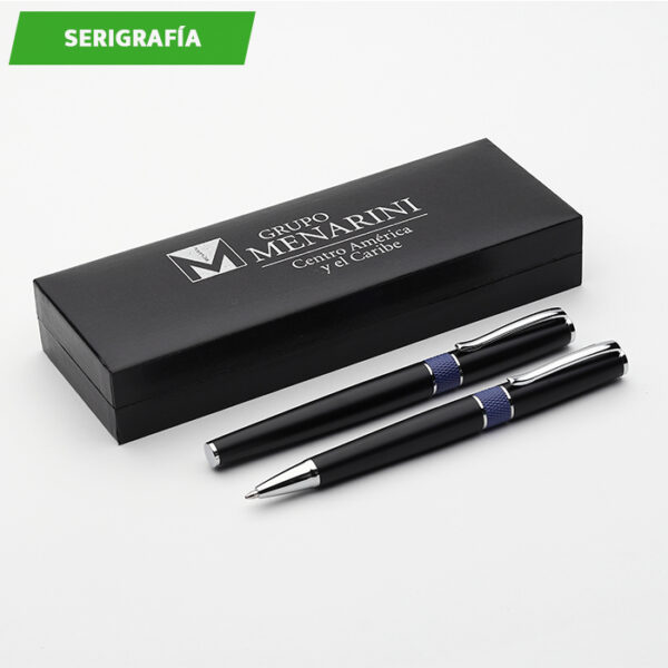 SET DE BOLÍGRAFOS CATALUÑA NEGRO ST-019N ( ST-019 / ST019 / BOLÍGRAFOS ) - Imagen 2