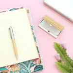 SET DE PLUMA Y TARJETERO DARAYA BAMBÚ ST-032C ( ST-032 / ST032 / BOLÍGRAFOS ) - Image 4