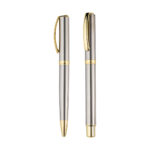 SET DE PLUMAS LAZZARO PLATA ST-035S ( ST-035 / ST035 / TINTA AZUL ) - Image 2