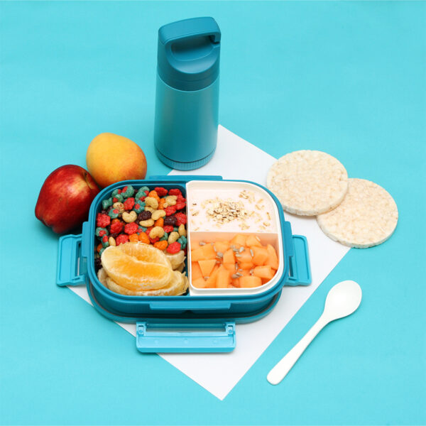 SET HAMRA NARANJA ST-037O ( ST-037 / ST037 / CONTENEDORES DE ALIMENTOS ) - Imagen 7