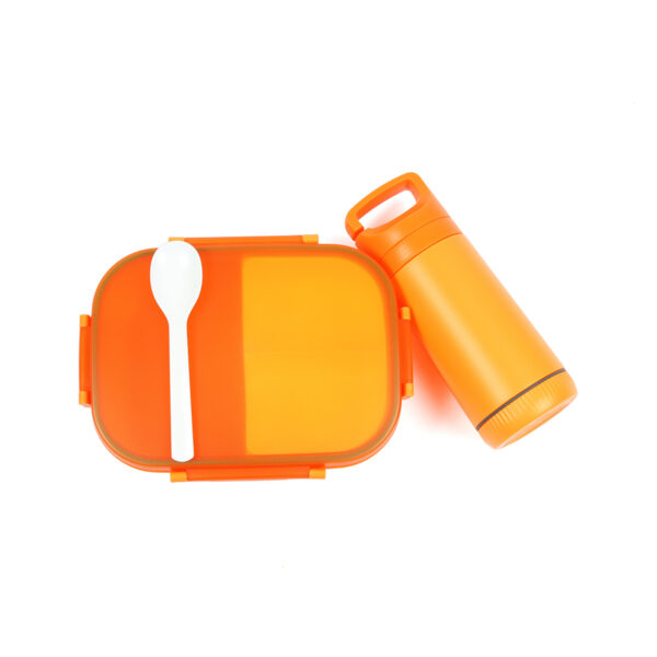 SET HAMRA NARANJA ST-037O ( ST-037 / ST037 / CONTENEDORES DE ALIMENTOS ) - Imagen 12