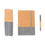 SET CANETRA GRIS ST-042G ( ST-042 / ST042 / ECOLÓGICAS,CON BOLÍGRAFO )