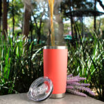 VASO QUEENS NARANJA TE-052O ( TE-052 / TE052 / VASOS ) - Image 2