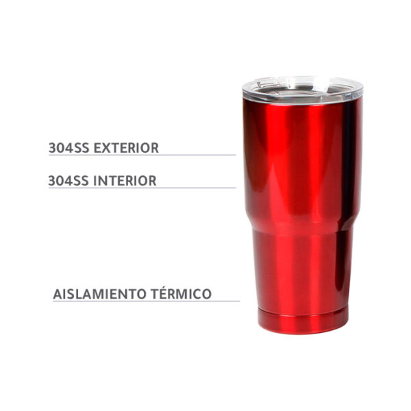 TERMO MAKAU 600 ML NEGRO TE-053N ( TE-053 / TE053 / TERMOS ) - Imagen 2