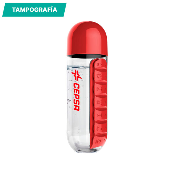 BOTELLA NAHA ROJO TE-060R ( TE-060 / TE060 / CILINDROS,PASTILLEROS ) - Imagen 3