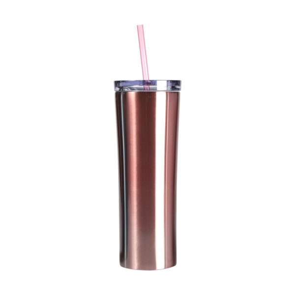 TERMO GOMBA ROSA METALICO TE-064GD ( TE-064 / TE064 / TERMOS )