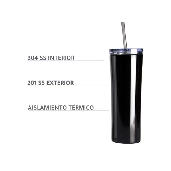 TERMO GOMBA NEGRO TE-064N ( TE-064 / TE064 / TERMOS ) - Imagen 2