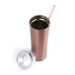 TERMO GOMBA ROSA METALICO TE-064GD ( TE-064 / TE064 / TERMOS ) - Image 3