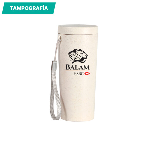 TERMO VISEU ROSA CLARO TE-066RS ( TE-066 / TE066 / BEBIDAS ) - Imagen 3