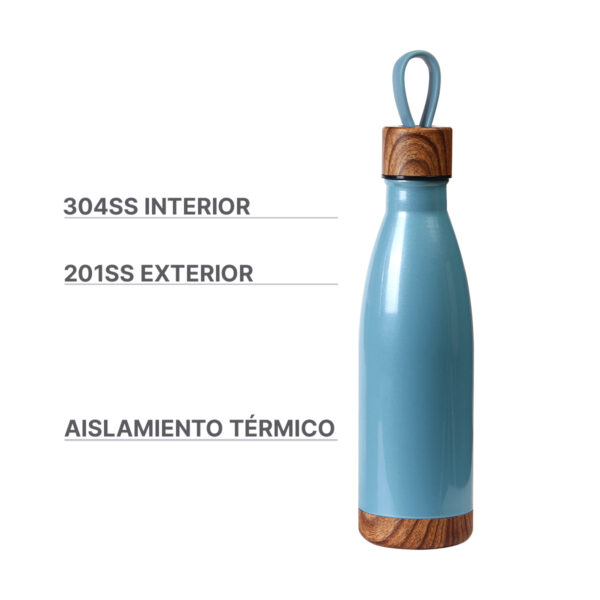 TERMO CORUÑA AZUL CLARO TE-076A ( TE-076 / TE076 / TERMOS ) - Imagen 3