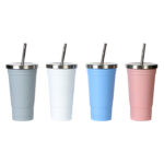 VASO AÍNSA ROSA TE-078RS ( TE-078 / TE078 / VASOS ) - Image 2