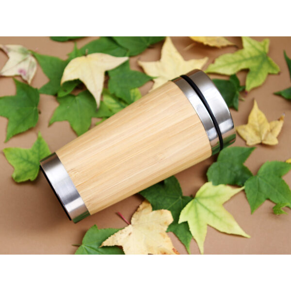 TERMO JAÉN BAMBÚ TE-086C ( TE-086 / TE086 / BEBIDAS ) - Imagen 3