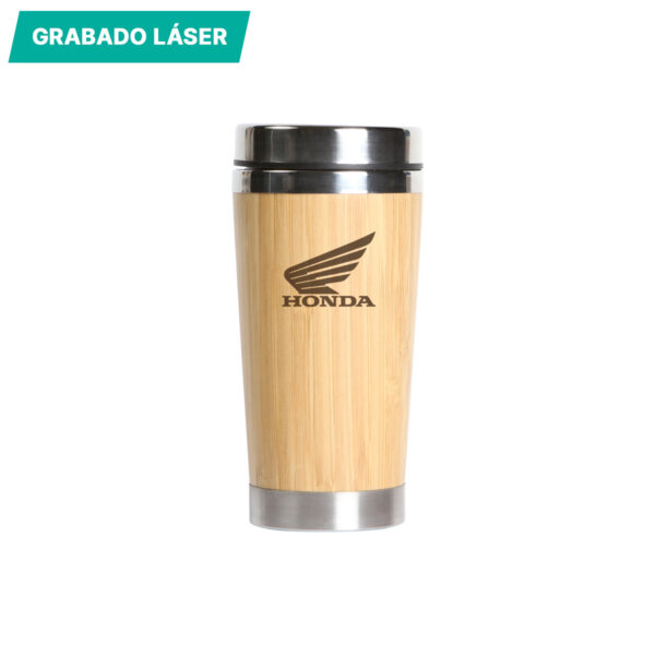 TERMO JAÉN BAMBÚ TE-086C ( TE-086 / TE086 / BEBIDAS ) - Imagen 2