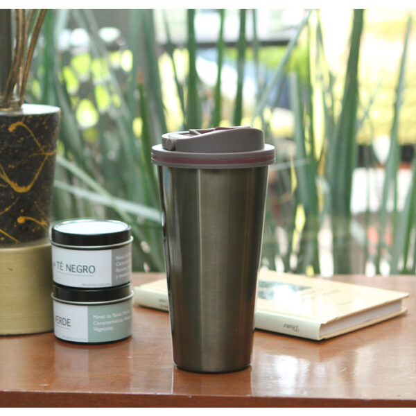 VASO DE ALUMINIO CAFE TE-093C ( TE-093 / TE093 / VASOS ) - Imagen 3