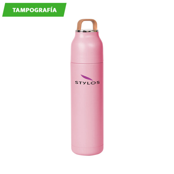 TERMO CORON ROSA CLARO TE-105RS ( TE-105 / TE105 / TERMOS ) - Imagen 4