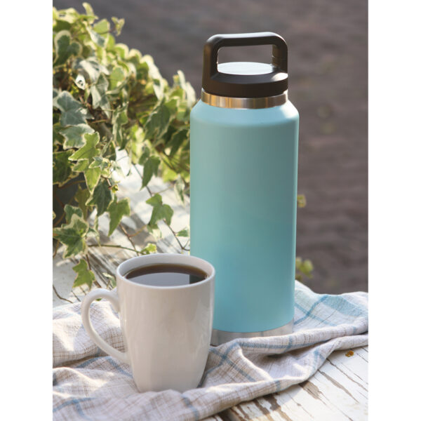 TERMO LEÓPOLIS 1 LT GRIS TE-121G ( TE-121 / TE121 / TERMOS ) - Imagen 2
