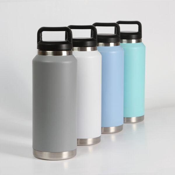 TERMO LEÓPOLIS 1 LT GRIS TE-121G ( TE-121 / TE121 / TERMOS ) - Imagen 3