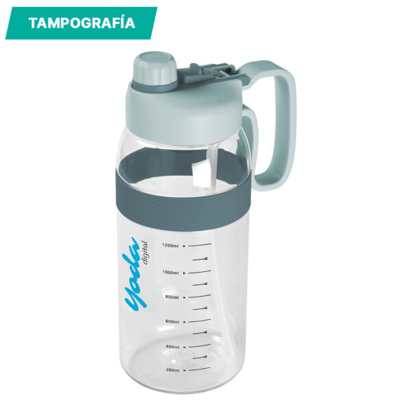 BOTELLA ODESA GRIS CLARO TE-122G ( TE-122 / TE122 / CILINDROS ) - Imagen 3