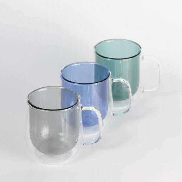 TAZA TUASIVI GRIS CLARO TE-124G ( TE-124 / TE124 / TAZAS ) - Imagen 2