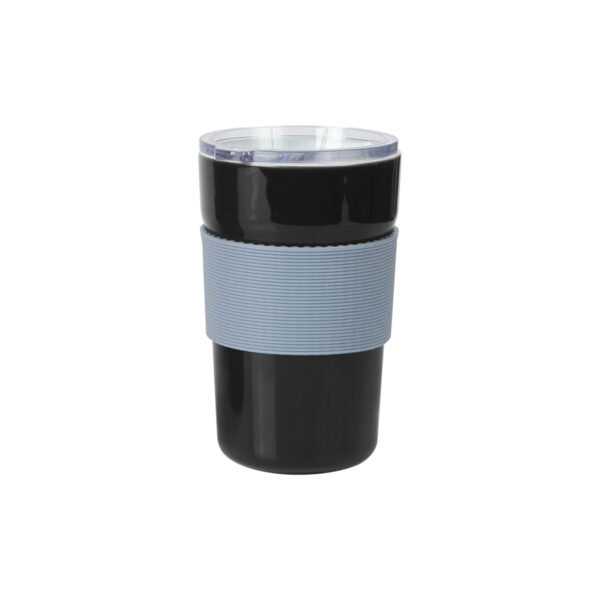 VASO LOVAINA NEGRO TE-127N ( TE-127 / TE127 / VASOS )
