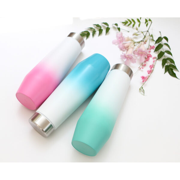 TERMO BI-TONO ROSA CLARO TE-129RS ( TE-129 / TE129 / TERMOS ) - Imagen 3