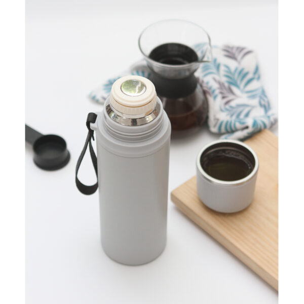 TERMO LAGANADI GRIS TE-166G ( TE-166 / TE166 / TERMOS ) - Imagen 2