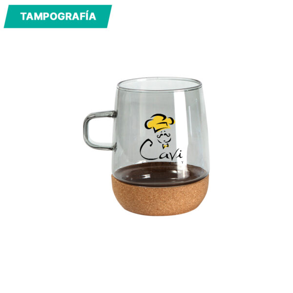 TAZA PRIZZI GRIS TE-167G ( TE-167 / TE167 / TAZAS ) - Imagen 2