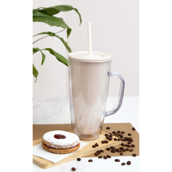 VASO ANGE BEIGE TE-214BE ( TE-214 / TE214 / VASOS ) - Imagen 3