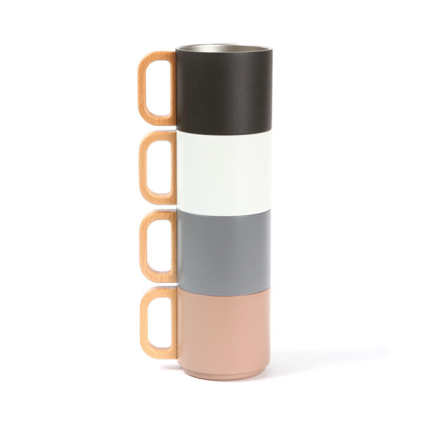 TAZA HABO GRIS TE-228G ( TE-228 / TE228 / TAZAS ) - Imagen 4