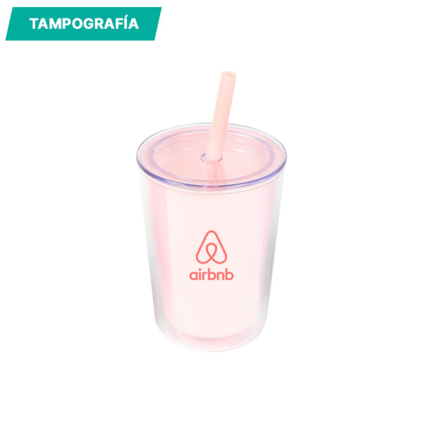 VASO EFERDING ROSA CLARO TE-249RS ( TE-249 / TE249 / VASOS ) - Imagen 3