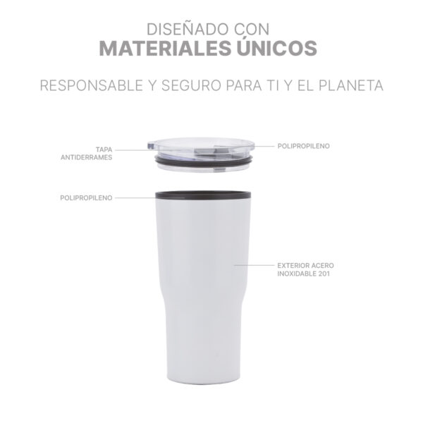TERMO GLARNER CAFE CLARO TE-253C ( TE-253 / TE253 / TERMOS ) - Imagen 6