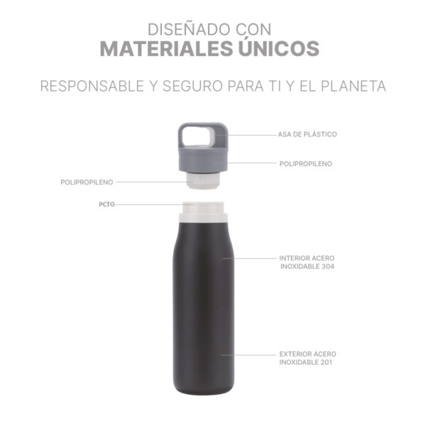 TERMO WILDEN NEGRO TE-254N ( TE-254 / TE254 / TERMOS ) - Imagen 6