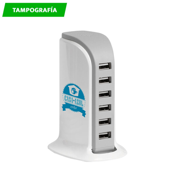 MULTICONECTOR CORREGGIO BLANCO TH-056 ( TH-056 / TH056 / OFICINA ) - Imagen 2