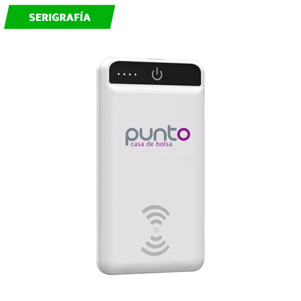 CARGADOR INALÁMBRICO DE 8,000 MAH GRIS TH-060G ( TH-060 / TH060 /  ) - Imagen 4