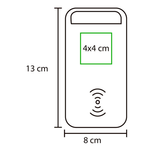 CARGADOR INALÁMBRICO DE 8,000 MAH GRIS TH-060G ( TH-060 / TH060 /  ) - Imagen 3