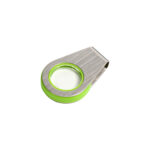 MEMORIA USB GIRATORIA CON LUZ 8 GB VERDE TH-063V ( TH-063 / TH063 / OFICINA )