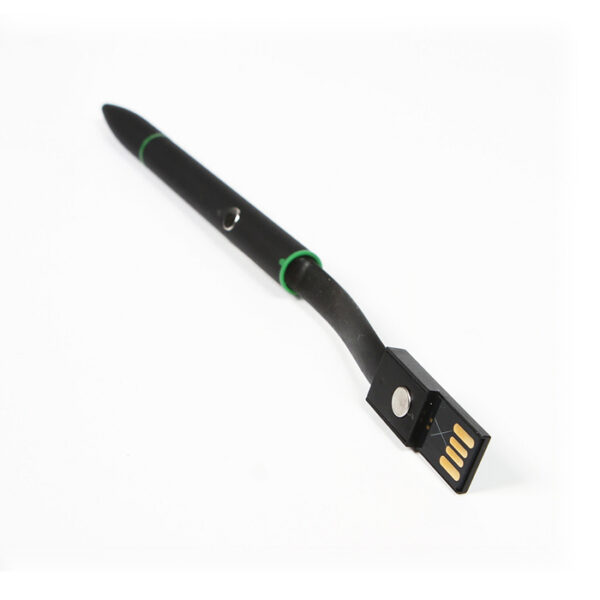 BOLÍGRAFO CON USB PADUA 8 GB GRIS TH-077G ( TH-077 / TH077 / OFICINA ) - Imagen 2
