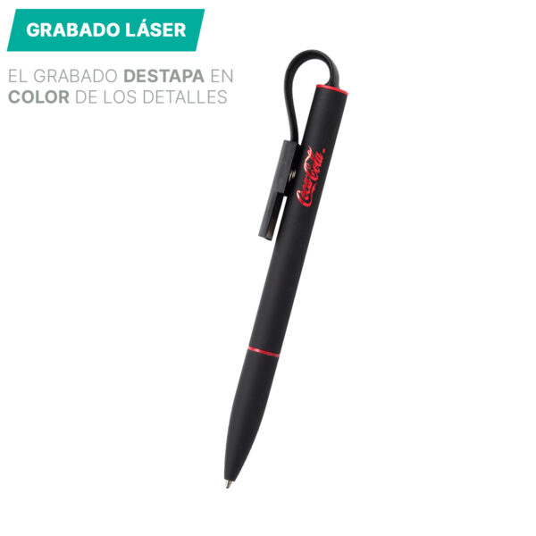 BOLÍGRAFO CON USB PADUA 8 GB GRIS TH-077G ( TH-077 / TH077 / OFICINA ) - Imagen 8