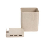 PORTA LÁPICES RIVNE BEIGE TH-095BE ( TH-095 / TH095 / OFICINA )