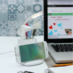 PORTA LÁPICES EMBU BLANCO TH-124B ( TH-124 / TH124 / OFICINA ) - Image 4